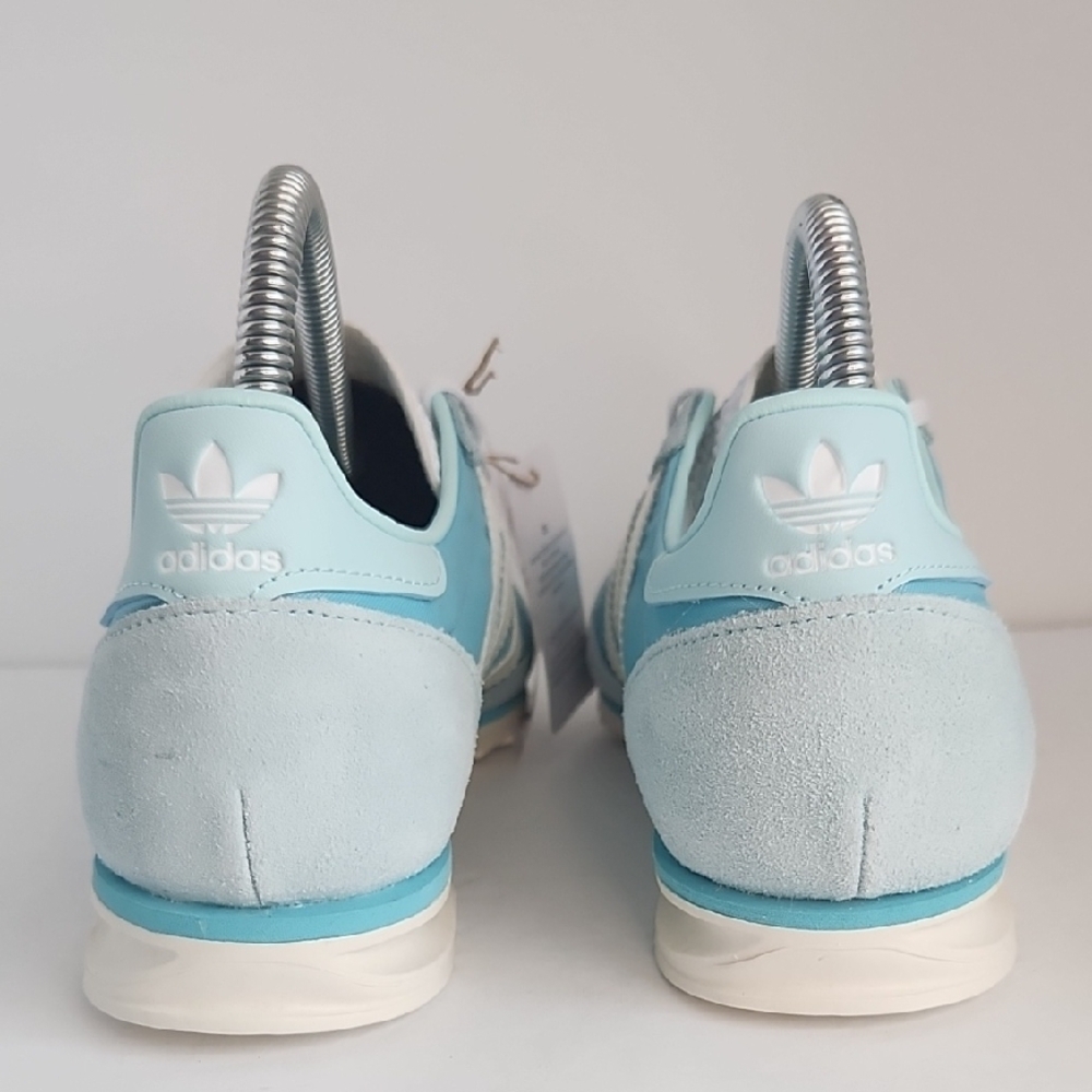 Adidas SL 72 OG Women's Light Blue and White Sneakers - Picture 4 of 8